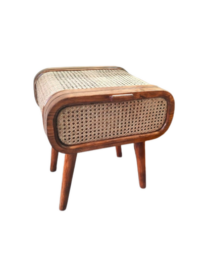 Nora Cane Side Table