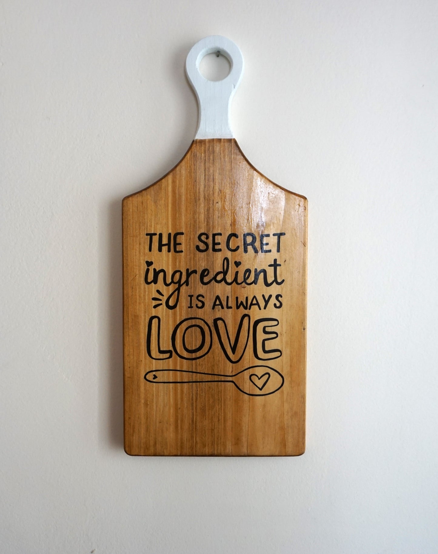 Secret Ingredient Cutting Board Sign