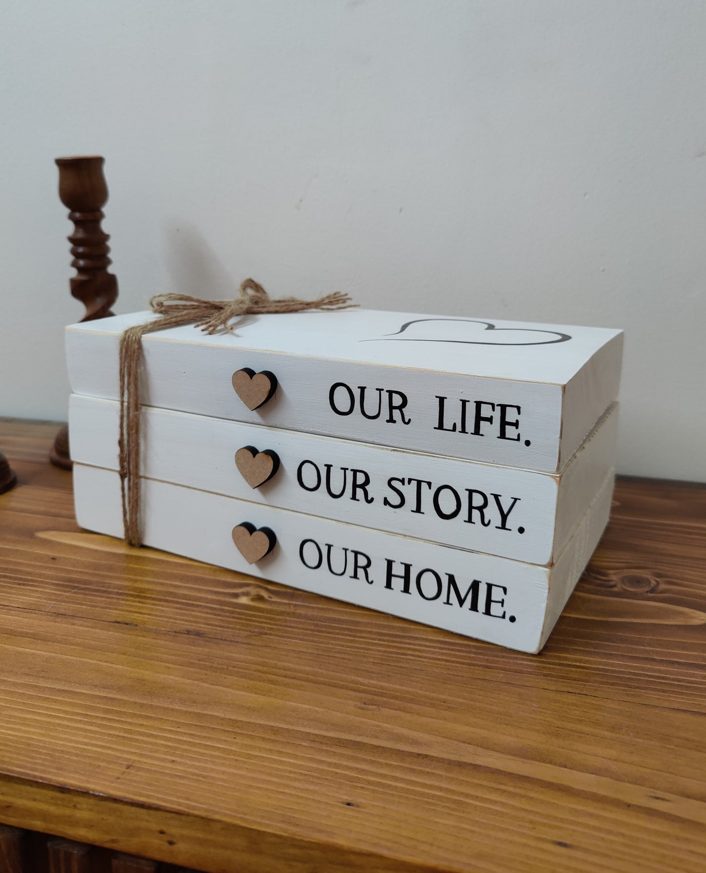 Our Home Book Set Signs