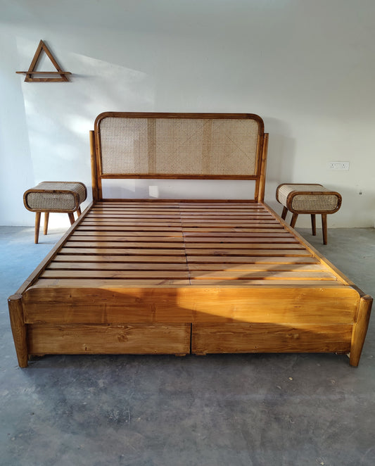 Nora Cane Bed