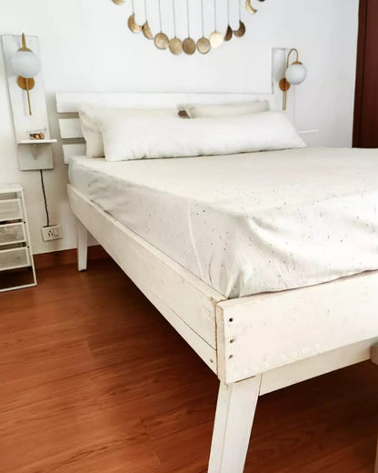 June Wooden Bed