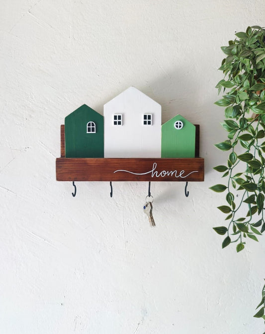 Mini Houses Key Holder