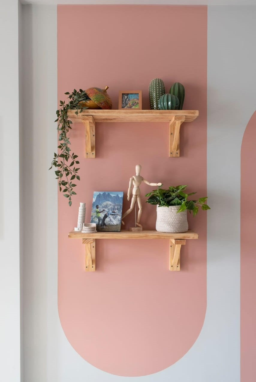 Rustic Bracket Shelf