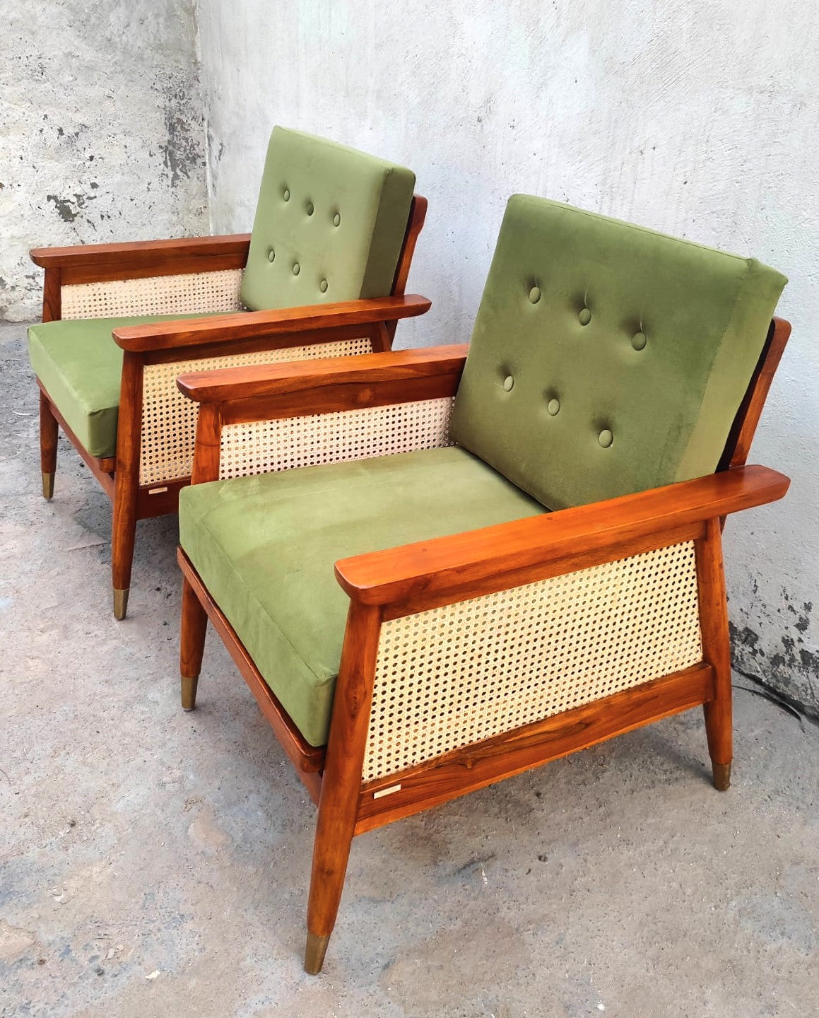 Cane Accent Cane Chair