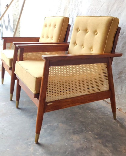 Cane Accent Cane Chair