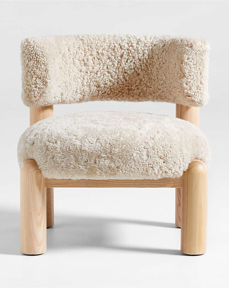 Sherpa Luxe Accent Chair